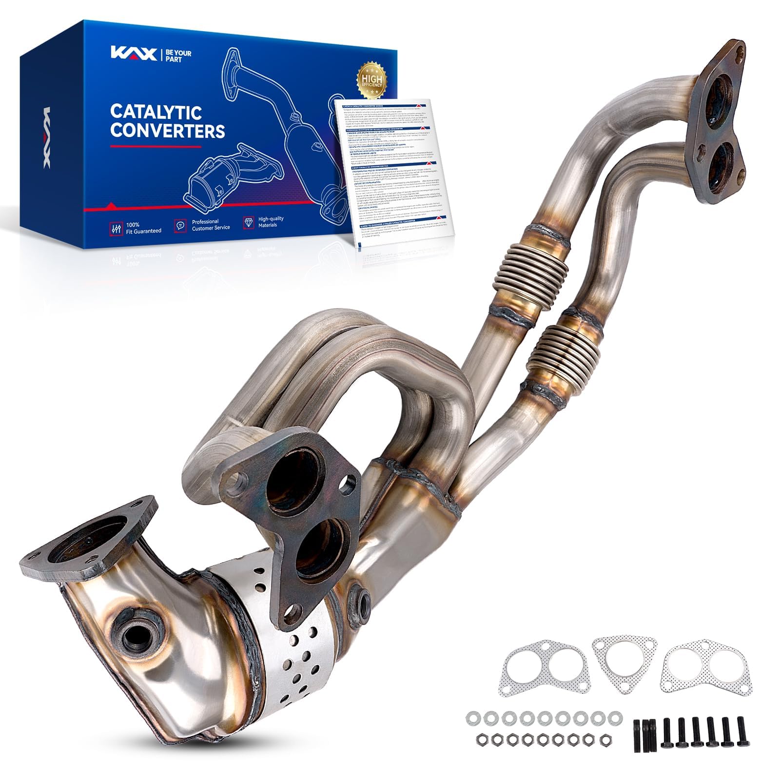 触媒コンバーター KDH206 catalytic converter Amazon.com: KAX 16564 Catalytic Converter High Flow Performance